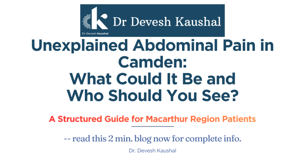 Unexplained Abdominal Pain in Camden
