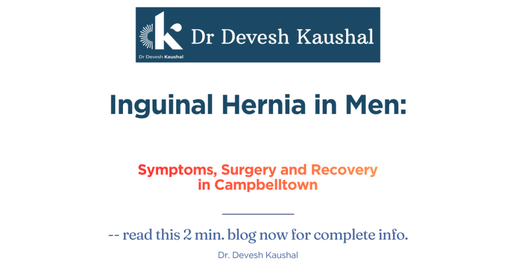 Inguinal Hernia in Men