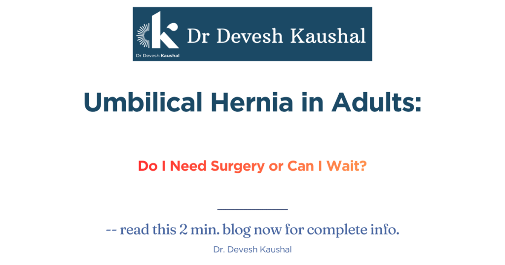Umbilical Hernia in Adults