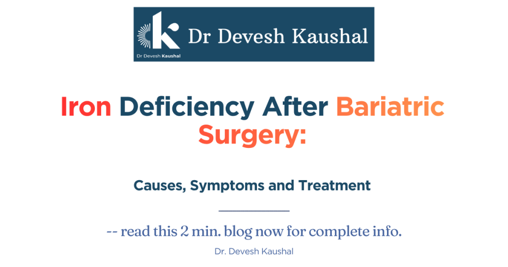 Iron Deficiency After Bariatric Surgery